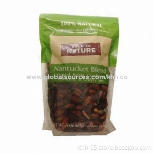 Vegetables Food Pouch with Zipper and 80mm Thickness, Suitable for Home and Shopping